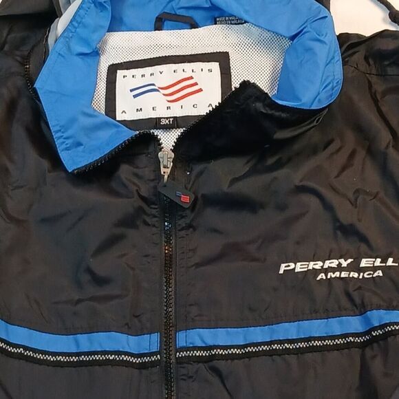 Perry Ellis Lightweight Windbreaker Jacket - Size 3XL - Picture 2 of 3